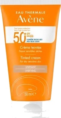 Avéne Tinted Cream SPF50+ 50 ml Solkrem Avéne Tinted Cream SPF50+ 50 ml Solkrem