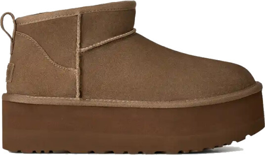 UGG Women"s Classic Ultra Mini Platform Light Bronze, 41