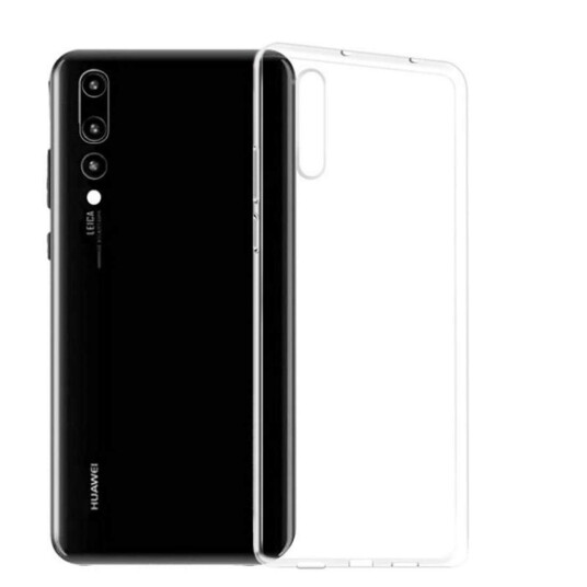Huawei P20 Pro - Gjennomsiktig silikondeksel Huawei P20 Pro - Gjennomsiktig silikondeksel