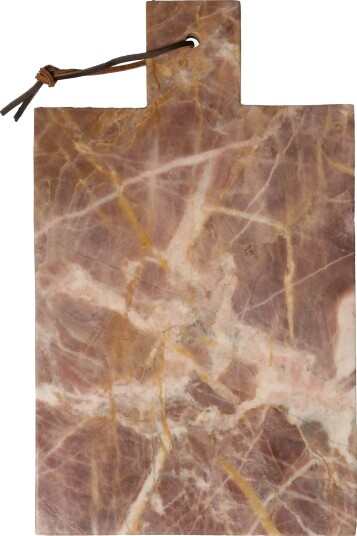 Au Maison Cutting Board, Marble, Pink/Rose, 39X23 Cm - PINK/ROSE - 39X23 cm