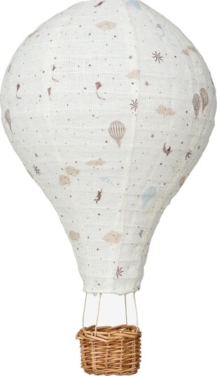 Cam Cam Copenhagen Lamp Shade, Hot Air Balloon - Classic Stripes Rose - DREAMLAND - One Size