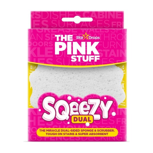 The Pink Stuff Squeezy Dual tosidig svamp