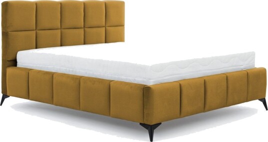 Kamble Sengeramme med Oppbevaring 140x200 cm Gul