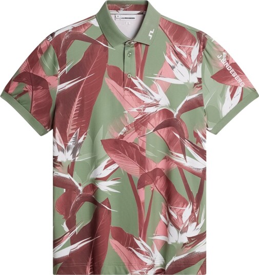 J. Lindeberg Tour Tech Print Polo Multi/patterned XXL J. Lindeberg Tour Tech Print Polo Multi/patterned XXL