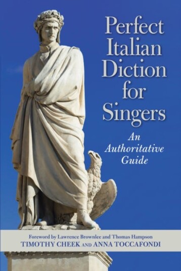 Perfect Italian Diction For Singers Av Timothy Cheek, Anna Toccafondi