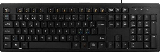 Deltaco TB-626 USB Tastatur Nordisk Layout Svart Deltaco TB-626 USB Tastatur Nordisk Layout Svart