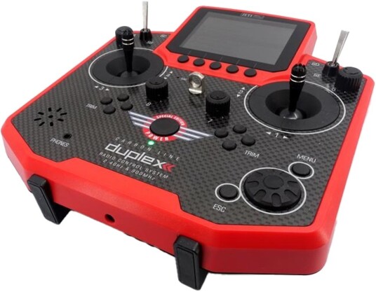 Jeti Duplex DS-12 Sender Carbon Red Special Ed.