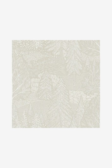 Boråstapeter Tapet Northern Forest Beige
