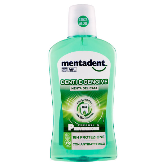 Munnvann MENTADENT P8 Antibakteriell Complete Prevention 500ml Munnvann MENTADENT P8 Antibakteriell Complete Prevention 500ml