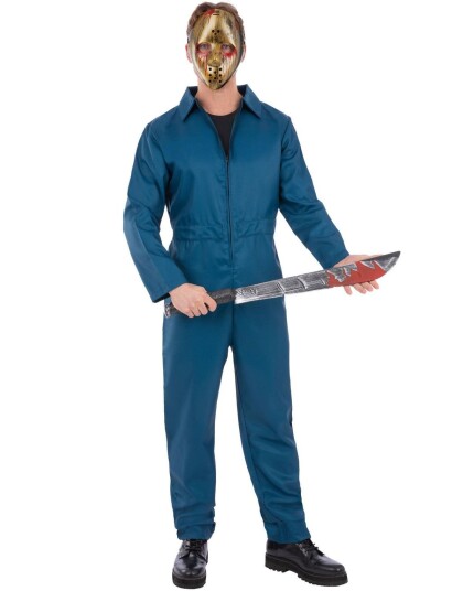 Smiffys Blå Jumpsuit Unisex XXL
