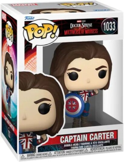 Funko Pop! Vinyl DSMM S2 Captain Carter figur Funko Pop! Vinyl DSMM S2 Captain Carter figur