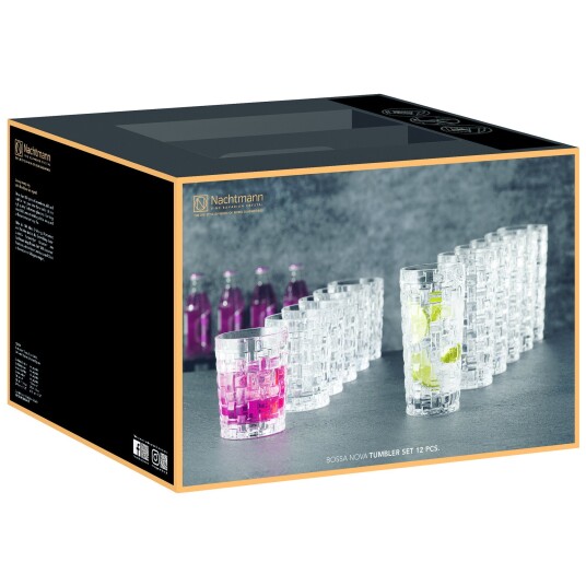 Nachtmann Bossa Nova drikkeglass 12 stk. 1728108-01-0 1755763-01-0