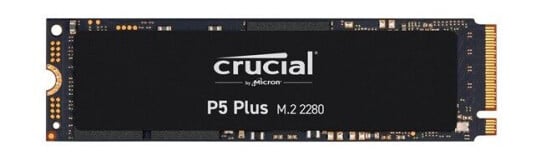 Crucial P5 Plus M.2 NVMe PCIe 4.0 500GB Crucial P5 Plus M.2 NVMe PCIe 4.0 500GB