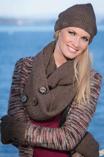 Viking Garn 1309 8 Skjerf Lue & Votter