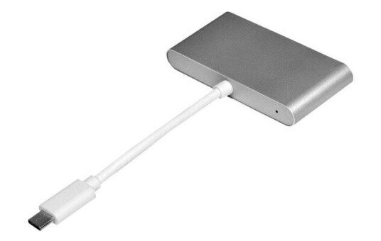 PORT Designs PORT Connect USB-hub - 4 porter - Sølv PORT Designs PORT Connect USB-hub - 4 porter - Sølv