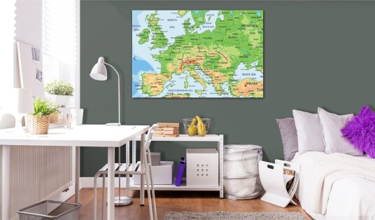 Tavla Map of Europe 90x60