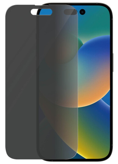 PanzerGlass iPhone 14 Pro Beskyttelsesglass med Privacy-filter - Classic Fit