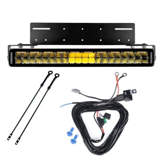 Ekstralys PURELUX Flash S560 Gen2   Rett / 200W / Ref. 40 1 stk   Komplett pakke med justerbar ekstralysholder