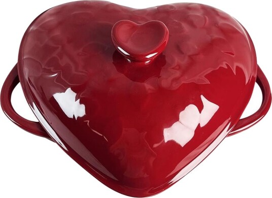 Seasons Love Collection Ildfast Hjerteform m/Lokk 31cm Rød