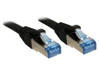 Lindy Cat6a 5 m S/FTP Nettverkskabel RJ-45 - Svart Lindy Cat6a 5 m S/FTP Nettverkskabel RJ-45 - Svart