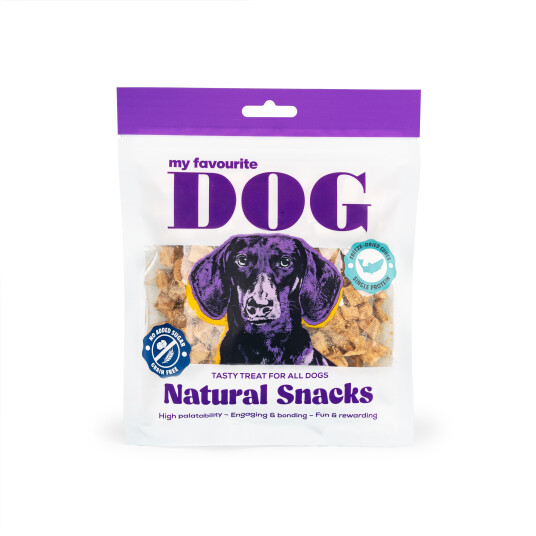 Frysetørket laks til hunder 50 g - My Favourite Dog