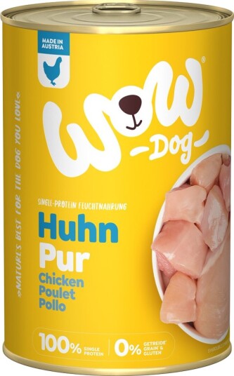 Wow Våtfôr Pur Kylling 12 X 400 G Wow Våtfôr Pur Kylling 12 X 400 G