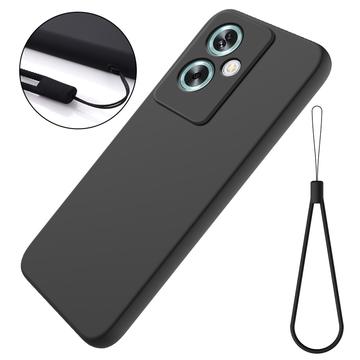OnePlus Nord N30 SE Liquid Silikondeksel Svart