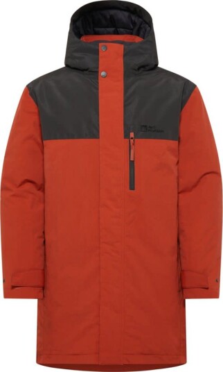 Jack Wolfskin Men's Gletschersee Parka Intense Rust S Jack Wolfskin Men's Gletschersee Parka Intense Rust S