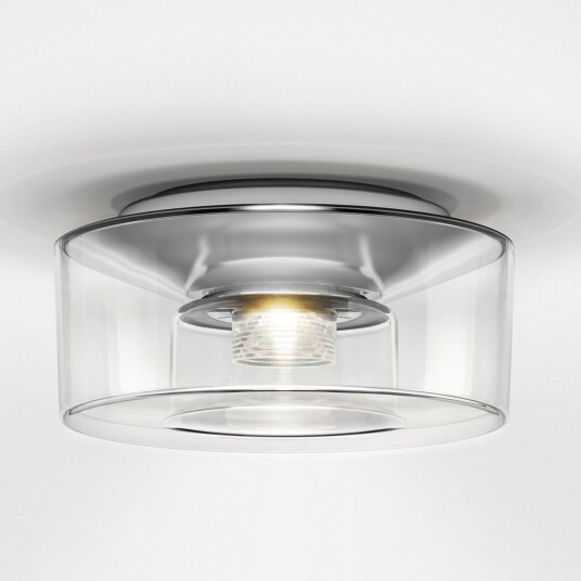 Serien Lighting Curling M taklampe 2700 K akryl klar   Stue 11 Gjennomsiktig