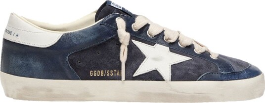 Golden Goose Super Star Sneakers Dark Blue