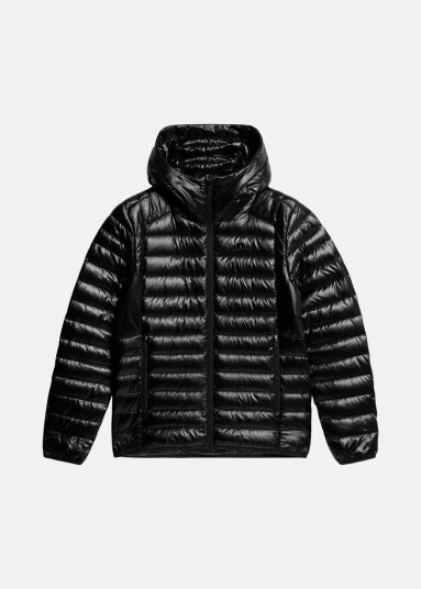 Oden Light Down Hood BLACK S  Vårjakker