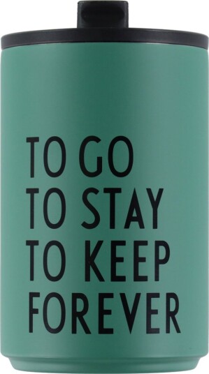 Design Letters Termokrus 350 ml Grønn Design Letters OneSize Kopp