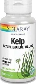 Solaray kelp 45 mg 90 tabletter Solaray kelp 45 mg 90 tabletter