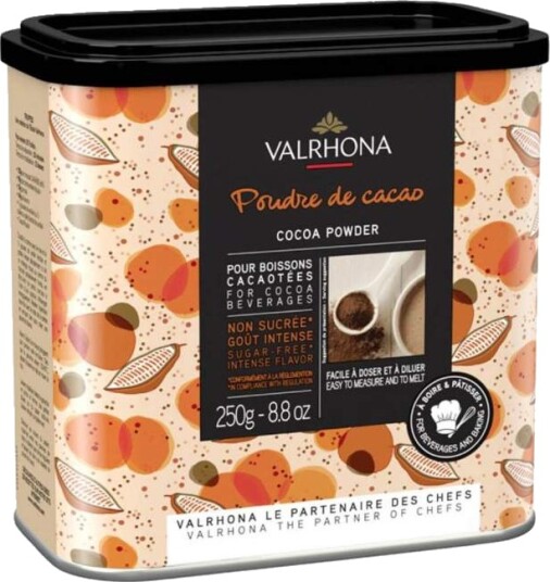 Valrhona Kakaopulver U/sukker 250g Valrhona Kakaopulver U/sukker 250g