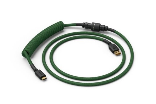 Glorious Coiled Cable - Forest Green 1.37m Usb-c