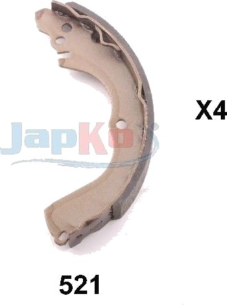 Bremsesko sett JAPKO 55521 Bremsesko sett JAPKO 55521