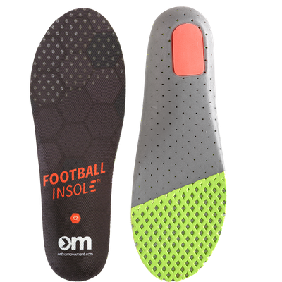 Ortho movement Football Insole innleggssåle til fotballsko Svart 38 Ortho movement Football Insole innleggssåle til fotballsko Svart 38