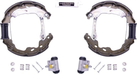 Bremsesett, trommebremse HELLA 8DB 355 004-991