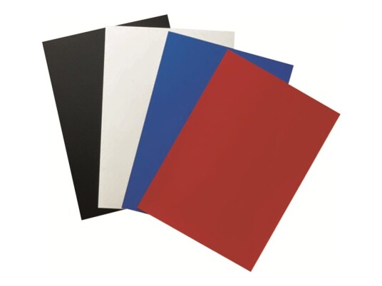 Gbc Polyopaque A4 210 X 297 Mm 300 Mikroner Mørk Rød 100 Stk Pvc-Permomslag For Ibico Combbind Ibimaster 250E