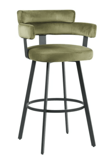 Trend Collection Bardio Barstol Lav Green Velour Trend Collection Bardio Barstol Lav Green Velour