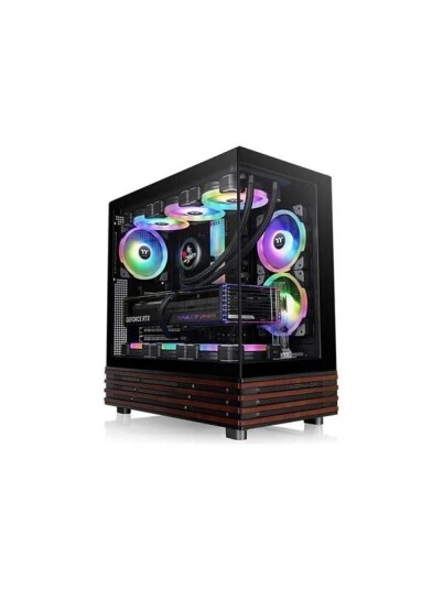 Thermaltake View 270 Plus ARGB Midi Tower Kabinett Svart Thermaltake View 270 Plus ARGB Midi Tower Kabinett Svart