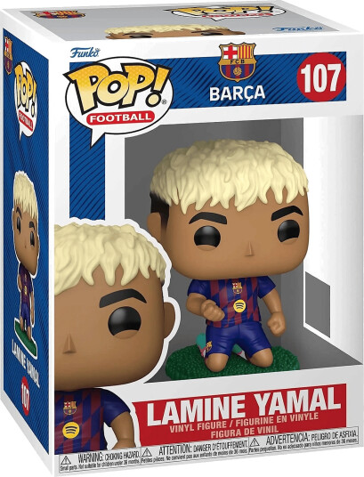 Funko Funko Pop Vinyl Barcelona Lamine Yamal Multi/patterned ONE SIZE Funko Funko Pop Vinyl Barcelona Lamine Yamal Multi/patterned ONE SIZE