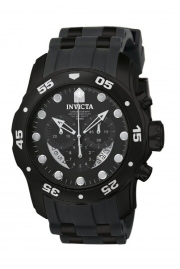 Invicta Herreklokke 6986 Pro Diver Sort/Gummi Ø48.8 mm