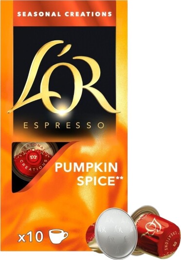 L"OR Seasonal Pumpkin Spice kaffekapser 10 pakk L"OR Seasonal Pumpkin Spice kaffekapser 10 pakk