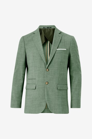 Selected HOMME - Blazer slhSlim-Oasis Linen Blz B Noos - Grønn Selected HOMME - Blazer slhSlim-Oasis Linen Blz B Noos - Grønn