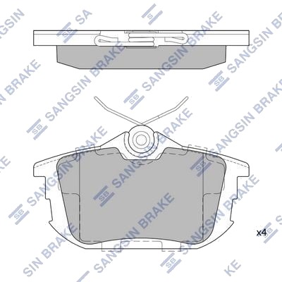 Hi Q SP1531 Bremseklosser