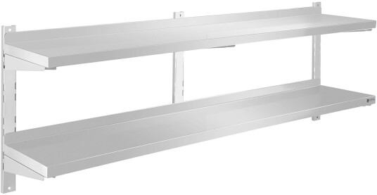 Royal Catering Vegghylle 2 hyller 160 cm 10010362
