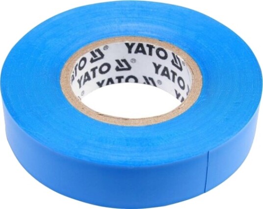 Yato Elektrisk Isolasjonstape 15X0,13Mm/20M Pvc Isolasjon Maks 40Kv /Blå/ Yt 81591 Yato Elektrisk Isolasjonstape 15X0,13Mm/20M Pvc Isolasjon Maks 40Kv /Blå/ Yt 81591