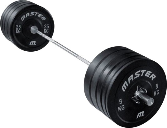 Master Fitness 140 kg Bumper-pakken