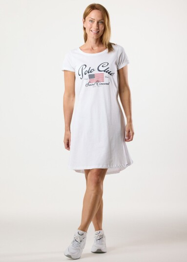 Saint Vincent Santa Barbara Dress W White M Kjoler Saint Vincent Santa Barbara Dress W White M Kjoler
